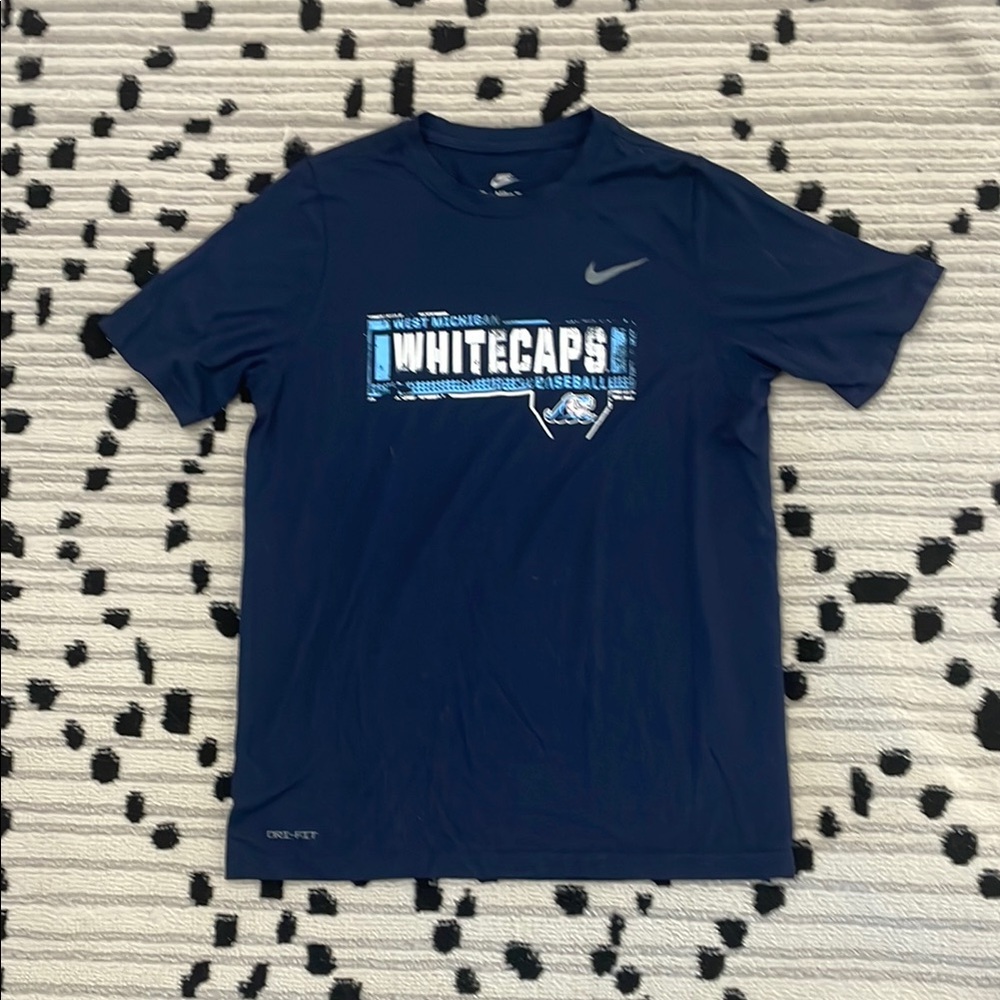 Nike Blue Whitecaps Baseball Tee